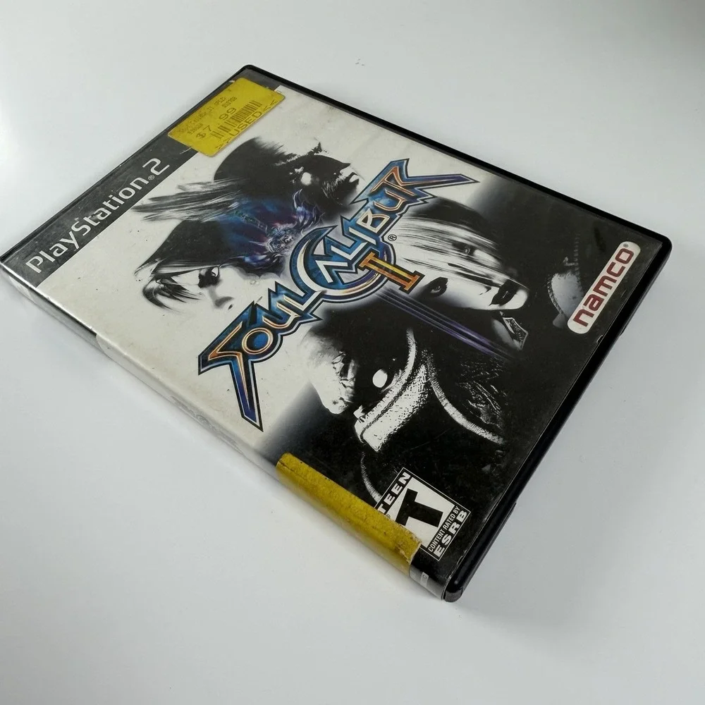 Soul Calibur II (Sony PlayStation 2, 2003) Box And Disc No Manual